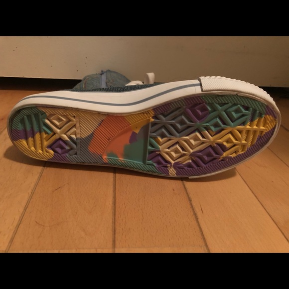 Replay & Sons Embroidered Denim Low Boot - NWOT - Picture 4 of 7